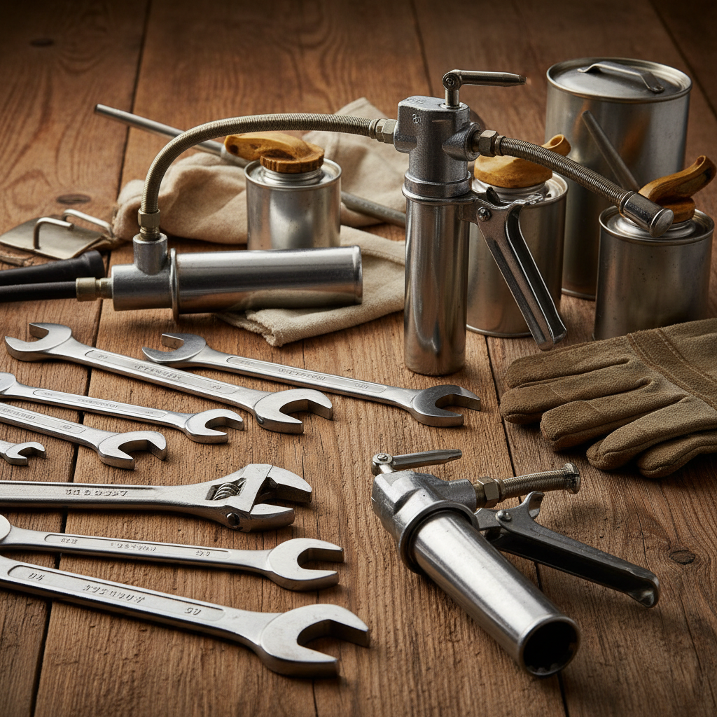 Equipment maintenance tools and supplies